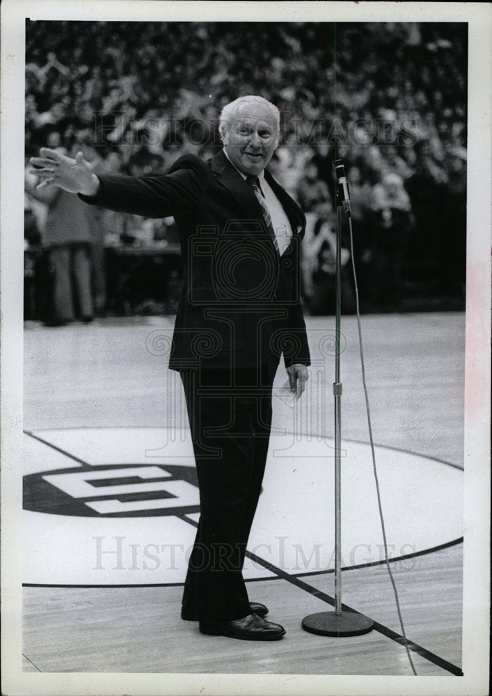 Press Photo Frank Waters MSU - dfpd30029- Historic Images