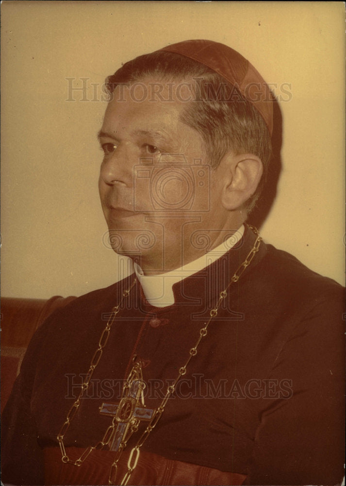 1981 Press Photo Bishop Jozef Glemp - dfpd30451- Historic Images