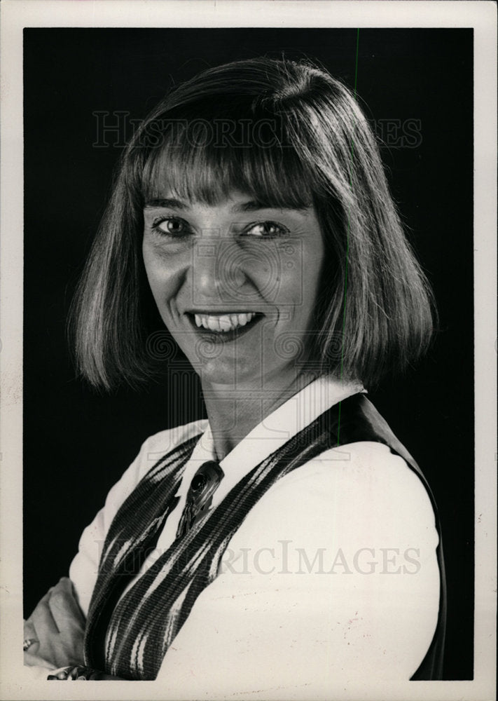 Press Photo Patrice Merritt WSU Library Asst Dean - dfpd31465- Historic Images