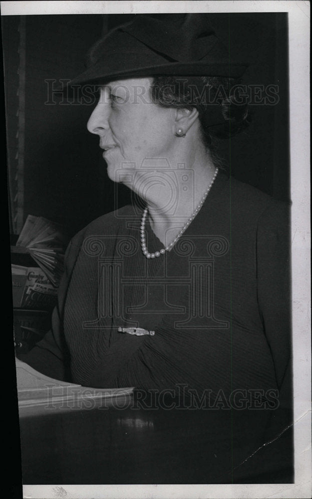 1939 Press Photo Mrs. Fred T. Murphy - dfpd31763- Historic Images