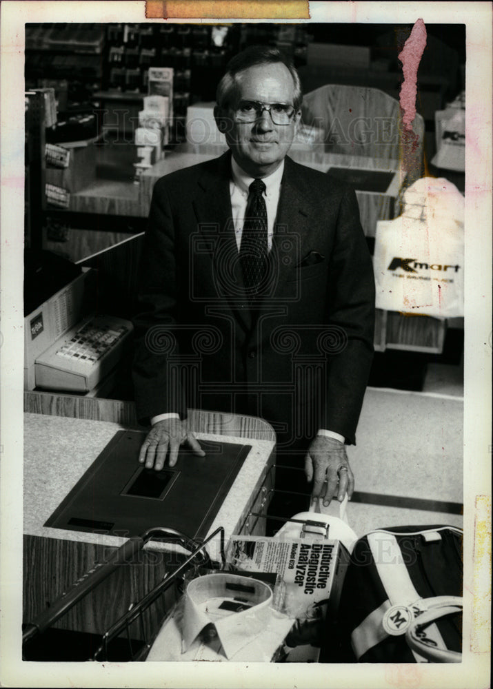 1985 Press Photo Bernard M Fauber - dfpd33275- Historic Images