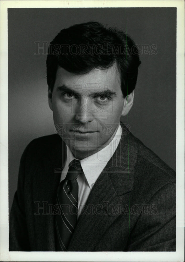 1989 Press Photo Murray Feldman - business editor - dfpd33435- Historic Images