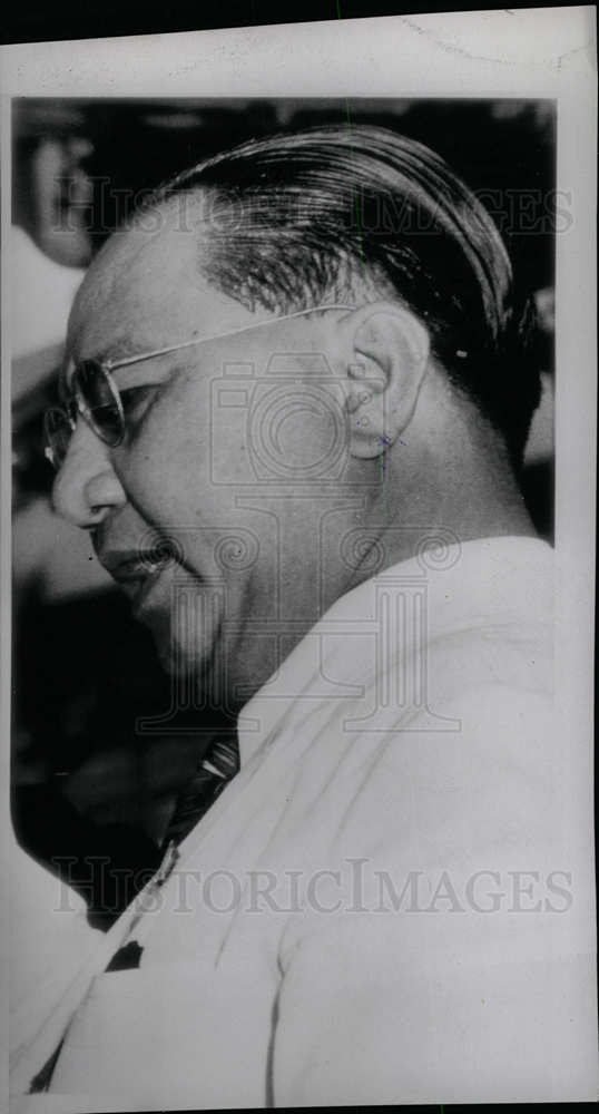 1946 Press Photo Elpidio Quirino Vice President- Historic Images