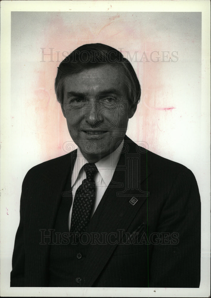 1983 Press Photo John T. (Jack) Caldwell Jr. President - dfpd33491- Historic Images