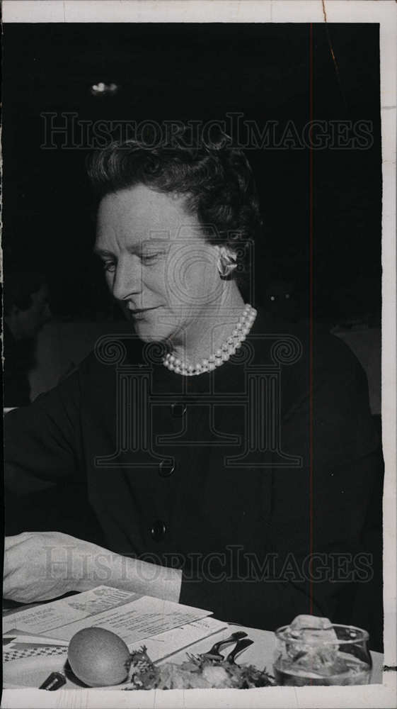 1959 Press Photo Mrs. Miles O&#39;Brien - dfpd34829- Historic Images