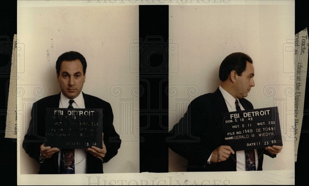 1994 Press Photo Gerald Wiedyk FBI Detriot - dfpd35227- Historic Images