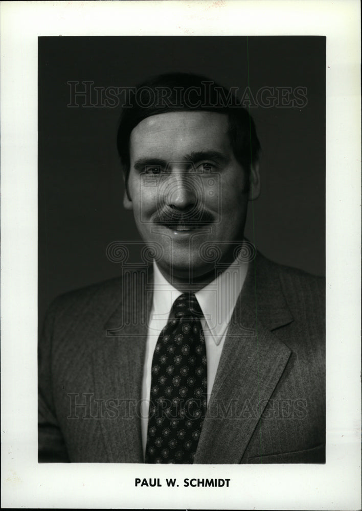 1984 Press Photo Paul W. Schmidt - dfpd35661- Historic Images