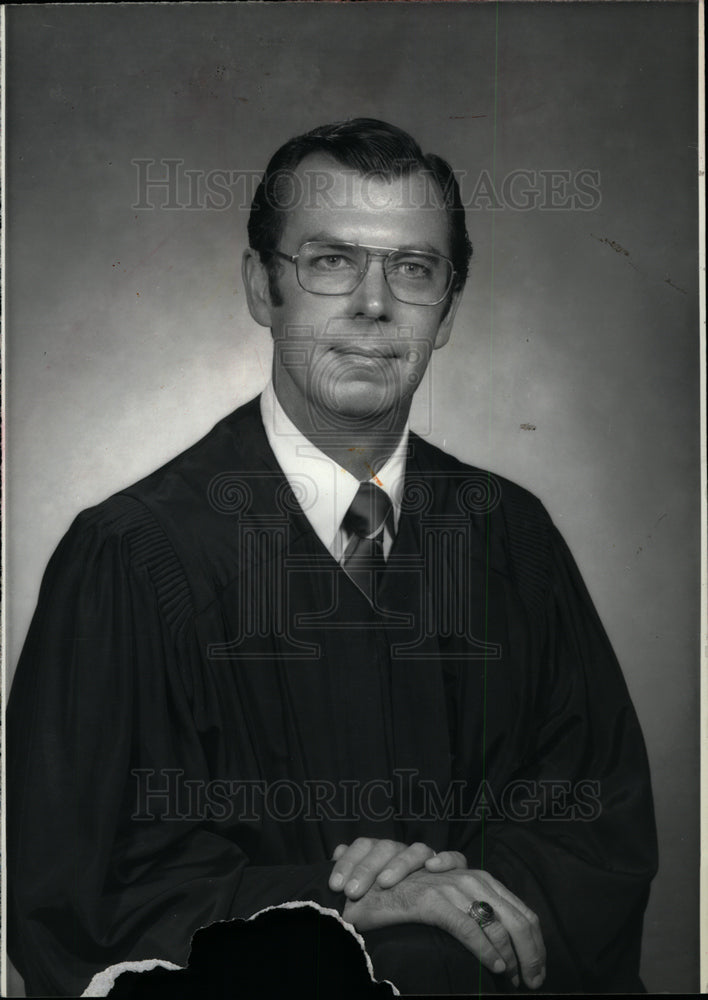 1984 Press Photo James L. Ryan Michigan Supreme Court - dfpd36001- Historic Images