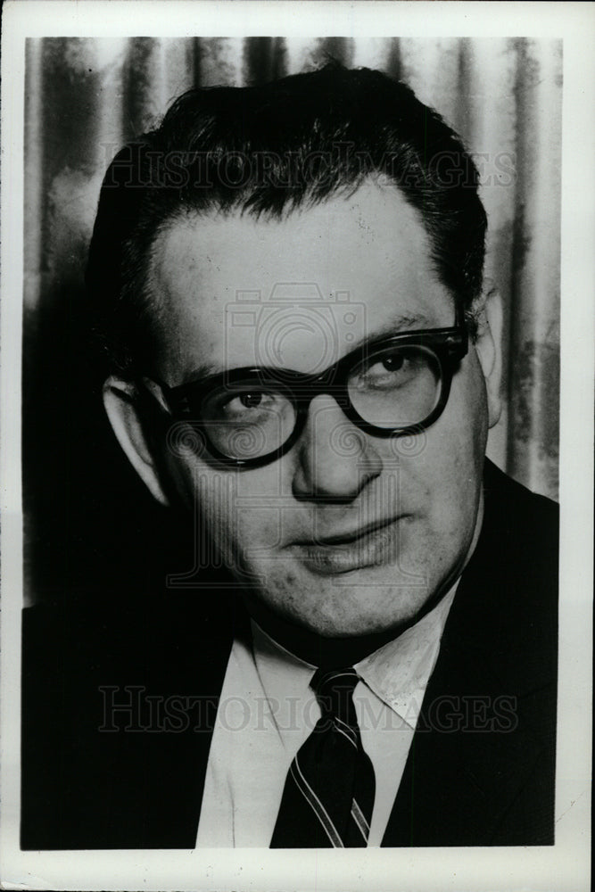 Press Photo Rabbi Marc Tanenbaum activist Jewish - dfpd39145- Historic Images