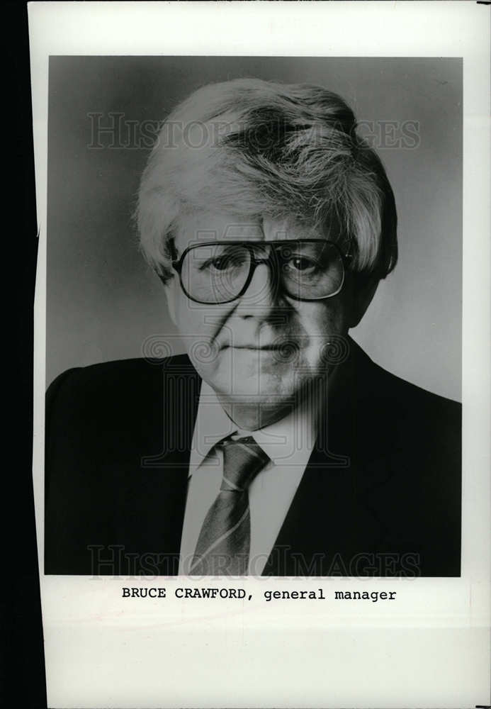 1985 Press Photo Bruce Crawford Scottish Secretary - dfpd39405- Historic Images