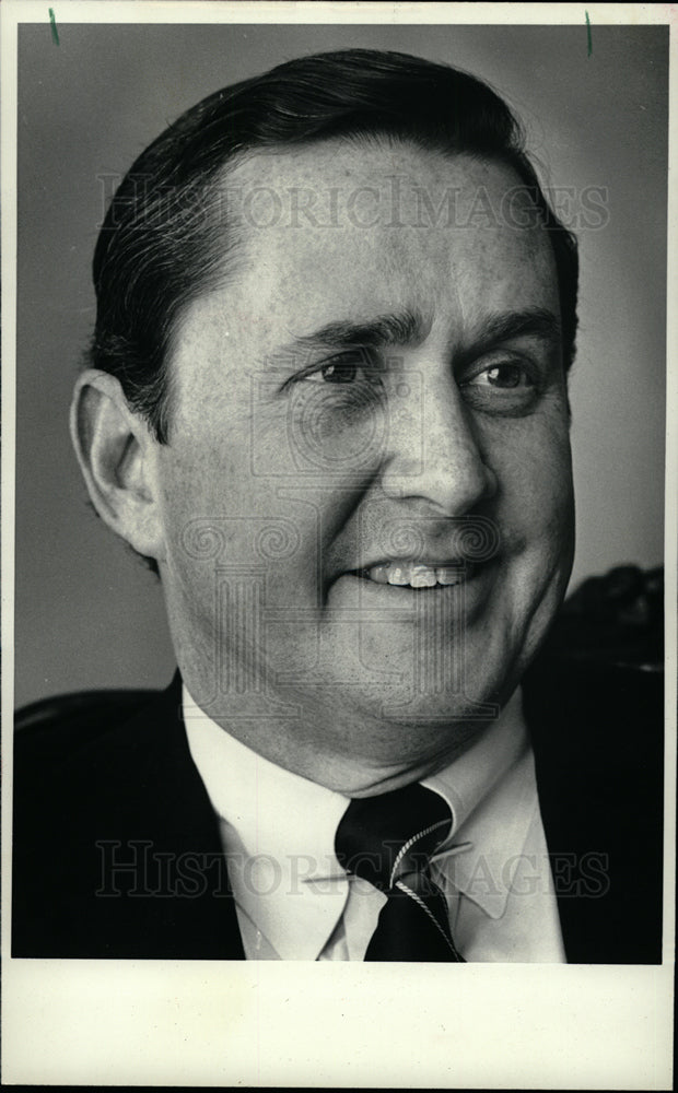 1981 Press Photo John Robinson III American Express - dfpd39449- Historic Images