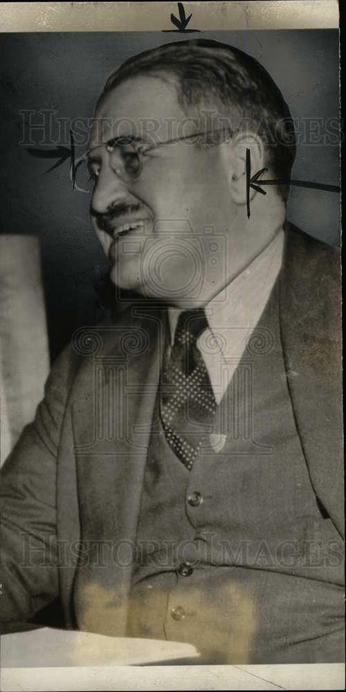 1938 Press Photo Eugene Ignatius Van Antwerp Mayor - dfpd40421- Historic Images