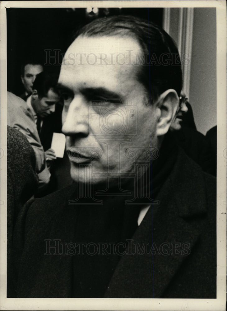 1967 Press Photo Francois Mitterand French President - dfpd40645- Historic Images