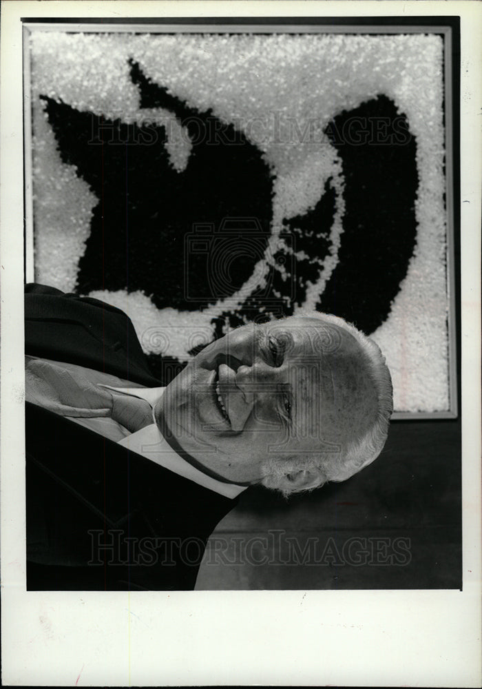 1980 Press Photo Muddy Waters Frank Michigan University - dfpd41689- Historic Images