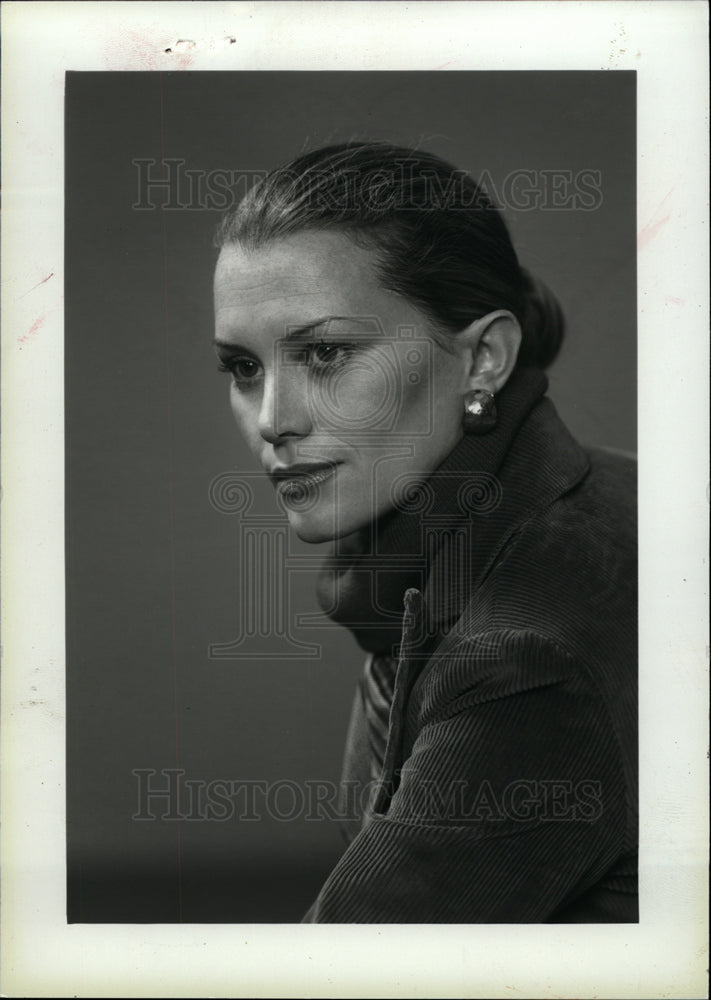 1983 Press Photo Sheri Perelli journalist head brooks - dfpd41957- Historic Images