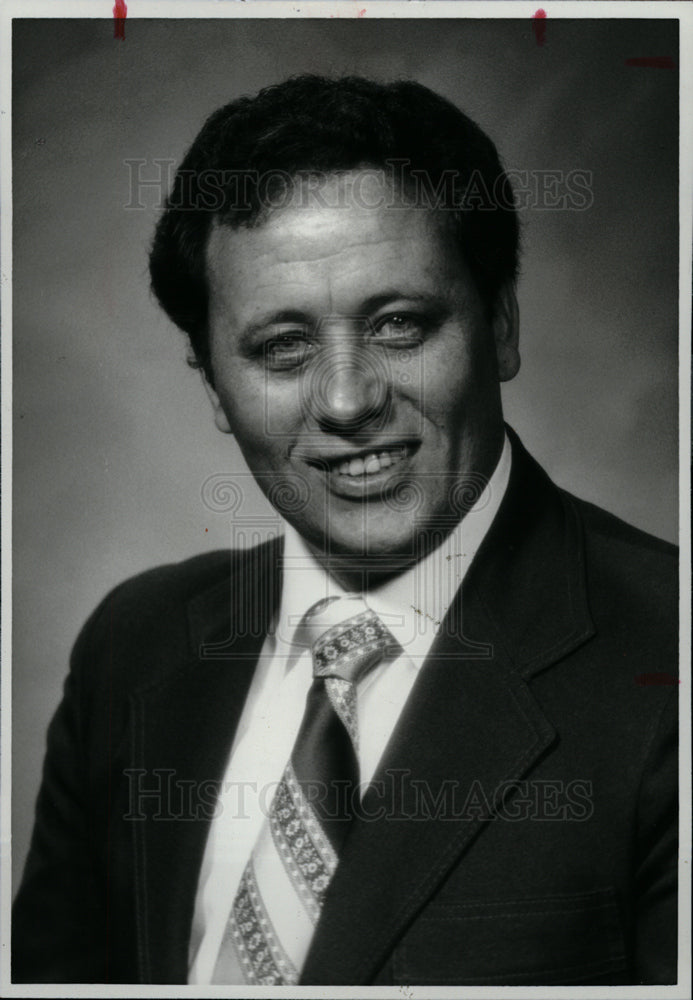 1983 Press Photo James Lanni re-elected consecutive - dfpd42197- Historic Images