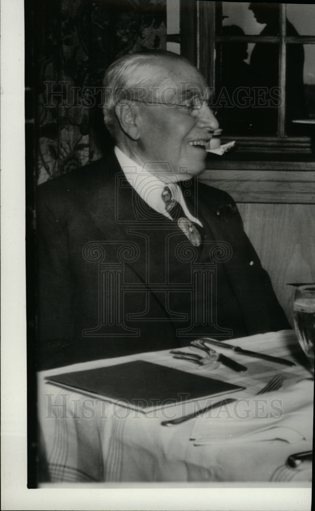 1938 Press Photo Samuel Riddle- Historic Images