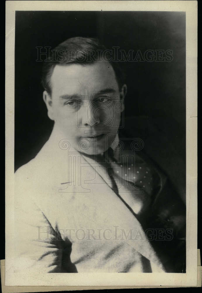 Press Photo John Boynton Priestley  novelist- Historic Images