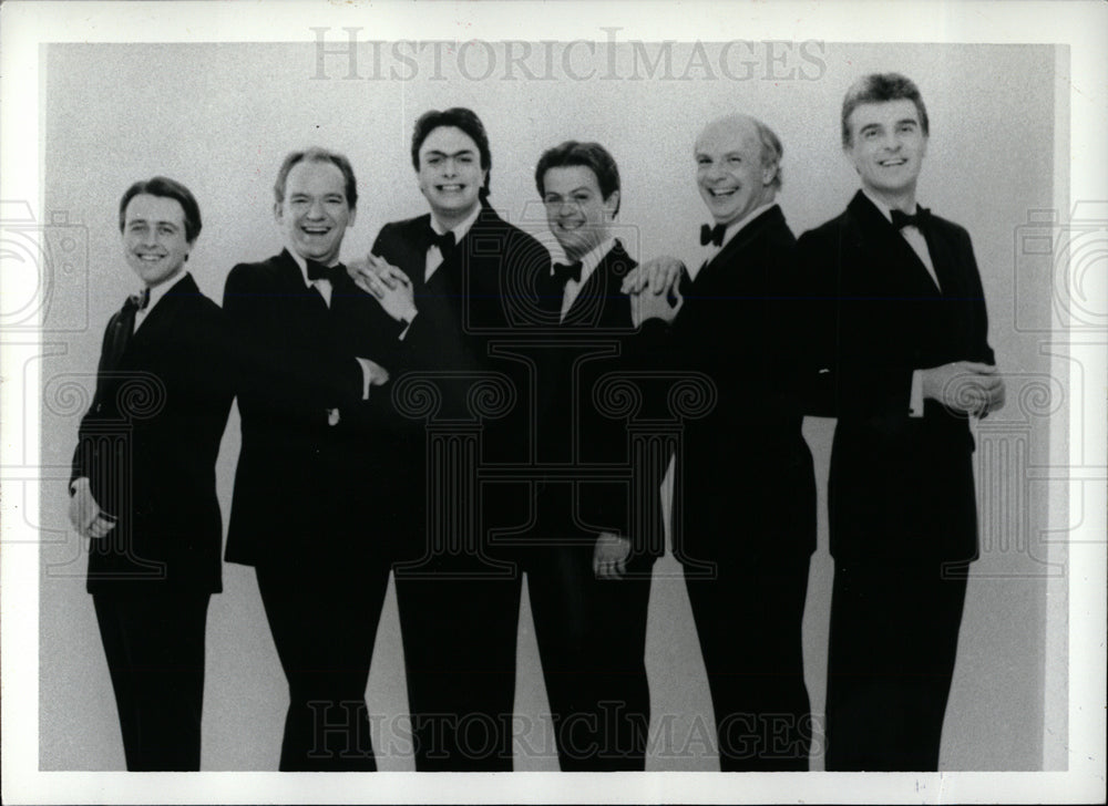 1991 Press Photo The King&#39;s Singers A Cappella Vocals - dfpd42977- Historic Images