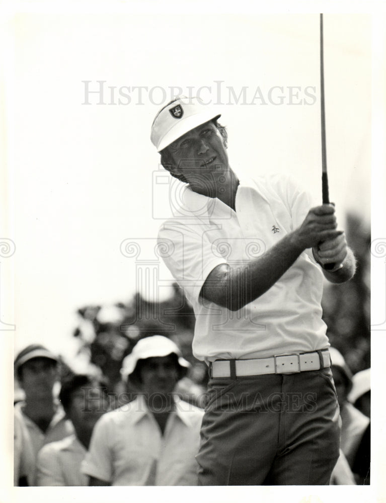 1976 Press Photo AL GEIBERGER, DEFENDING CHAMPION- Historic Images