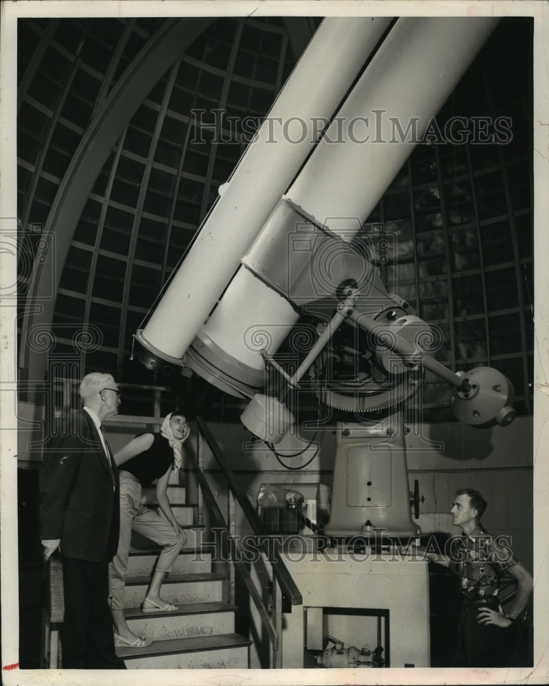 1966 Press Photo California Institute of Technology Hale Telescope - ftx01091- Historic Images