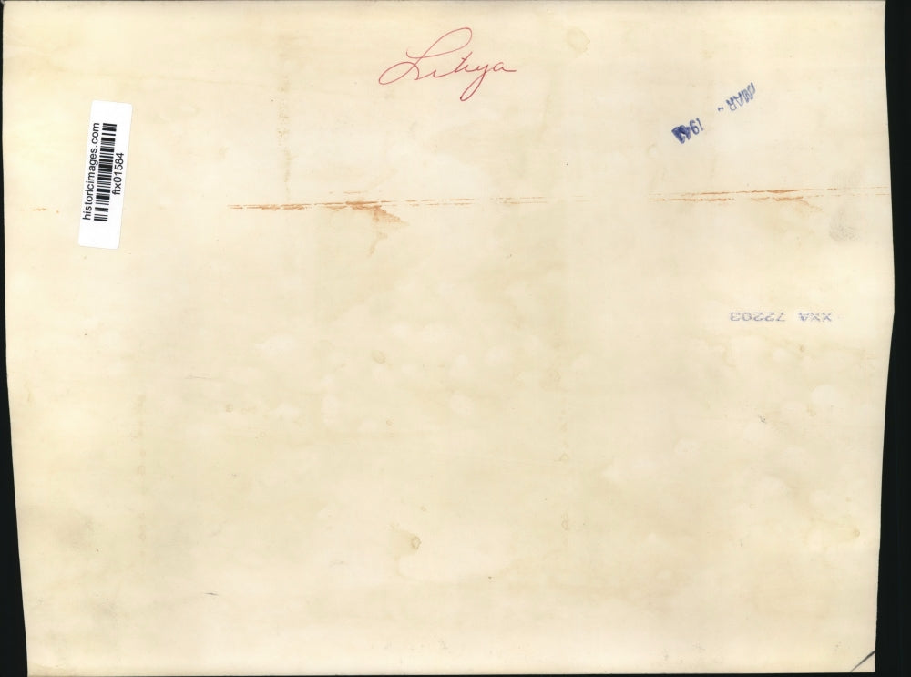 1941 Press Photo Bengasi Road Used by Italian Army - ftx01584