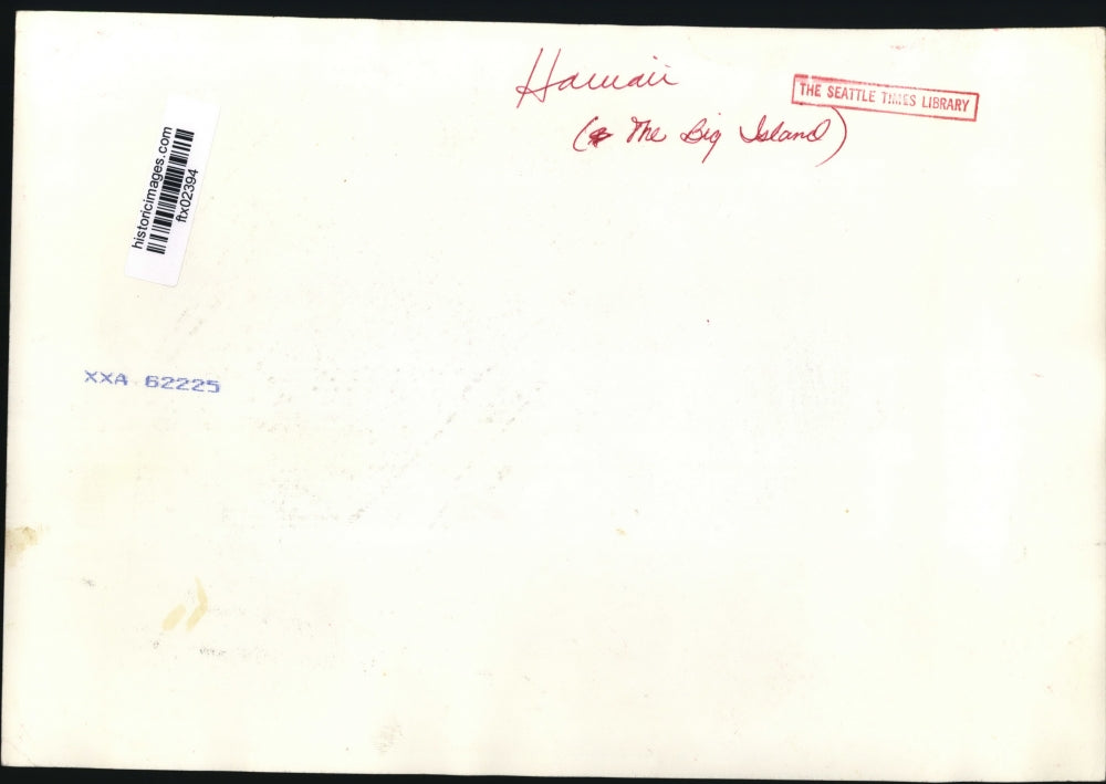 Press Photo Opaekaa Falls, Hawaii - ftx02394