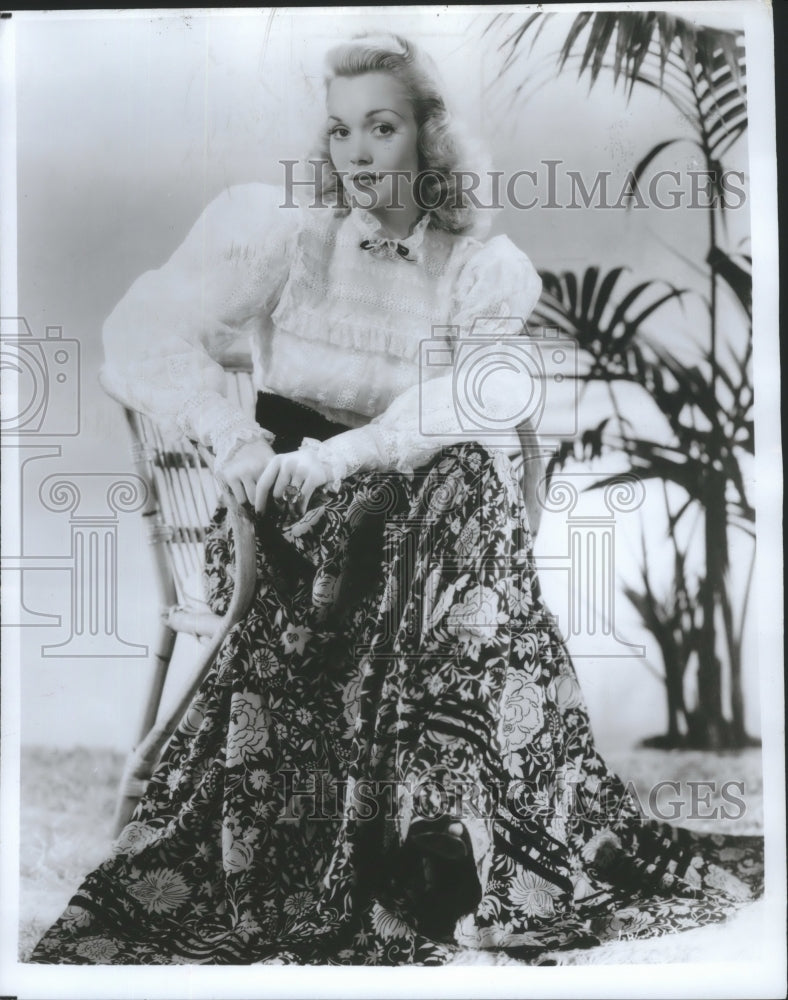 1986 Press Photo Actress Jane Wyman - ftx02699- Historic Images