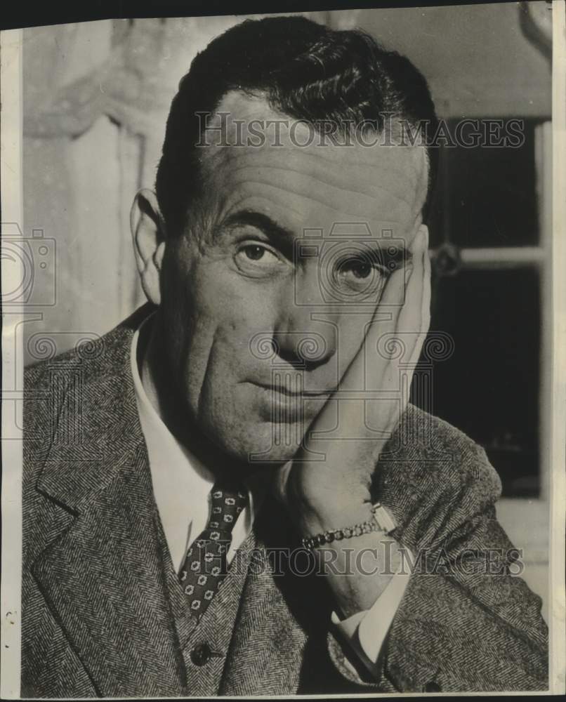 1948 Press Photo Clipper Smith resigned as Lafayette College football coach- Historic Images