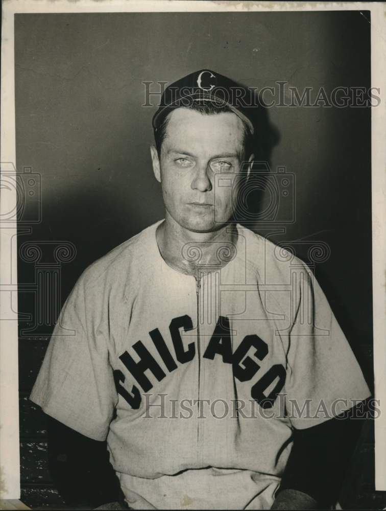 1950 Press Photo Allen Gettel, Chicago pitcher - ftx03309- Historic Images