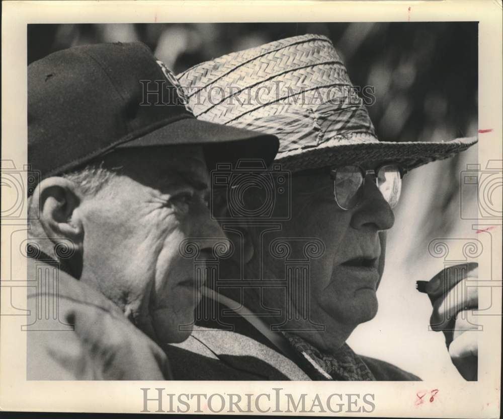 1963 Press Photo Manager Johnny Keane and Branch Rickey - ftx04254- Historic Images