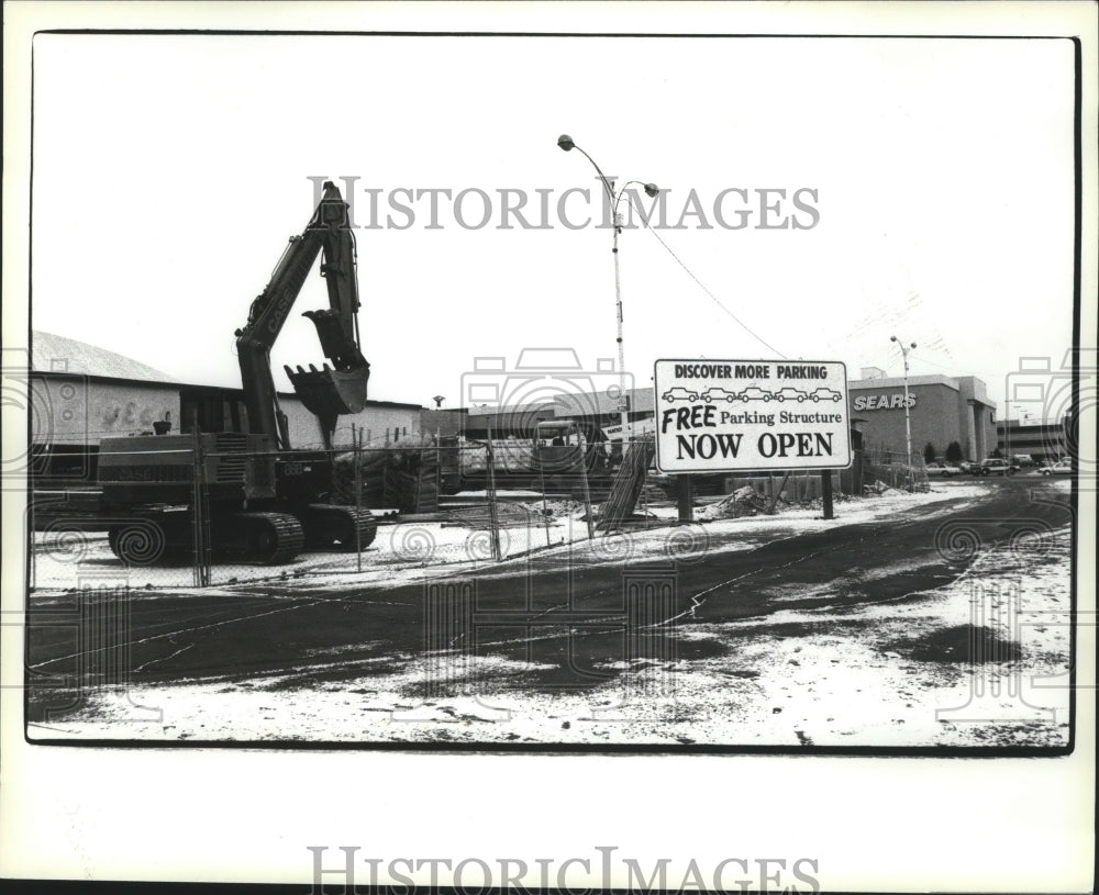 1989 Press Photo Spokane, Washington North Town Mall Construction - fux00089- Historic Images