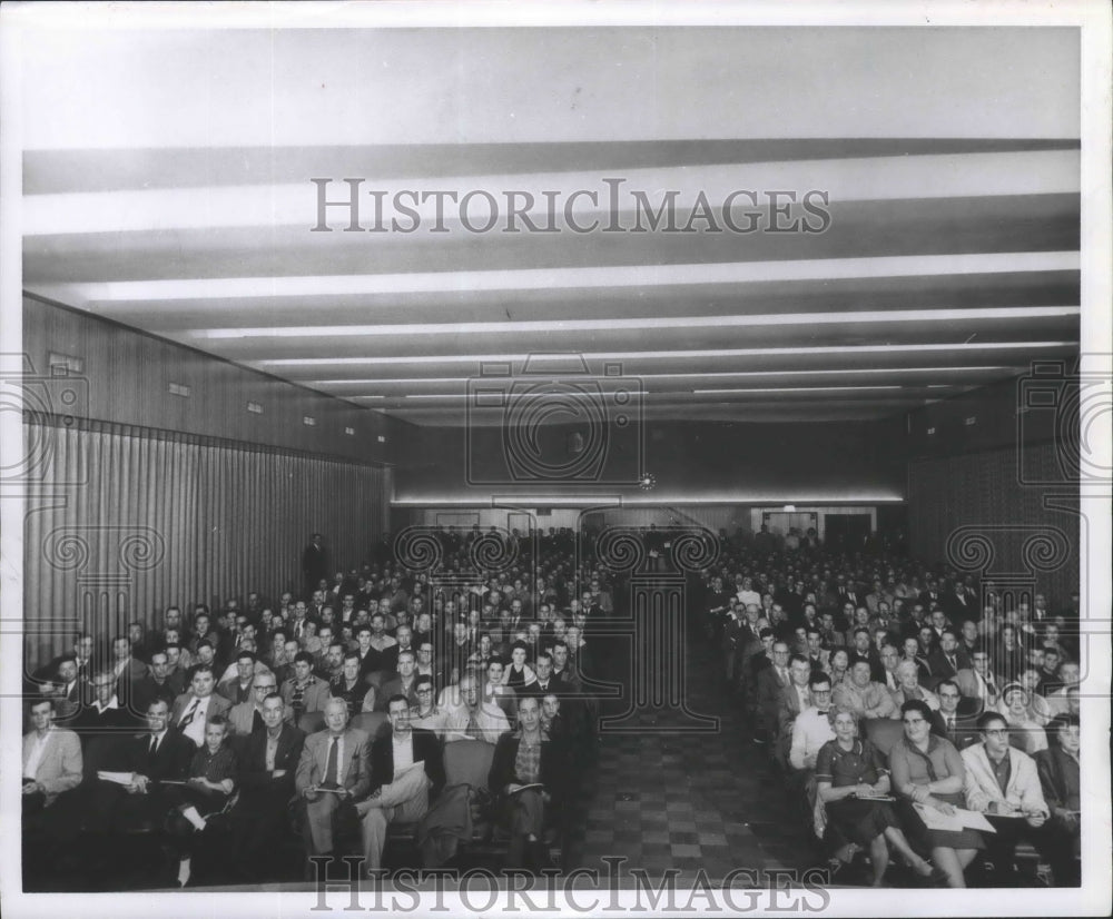 1962 Press Photo Houston Power Squadron, group meeting - hca02505- Historic Images