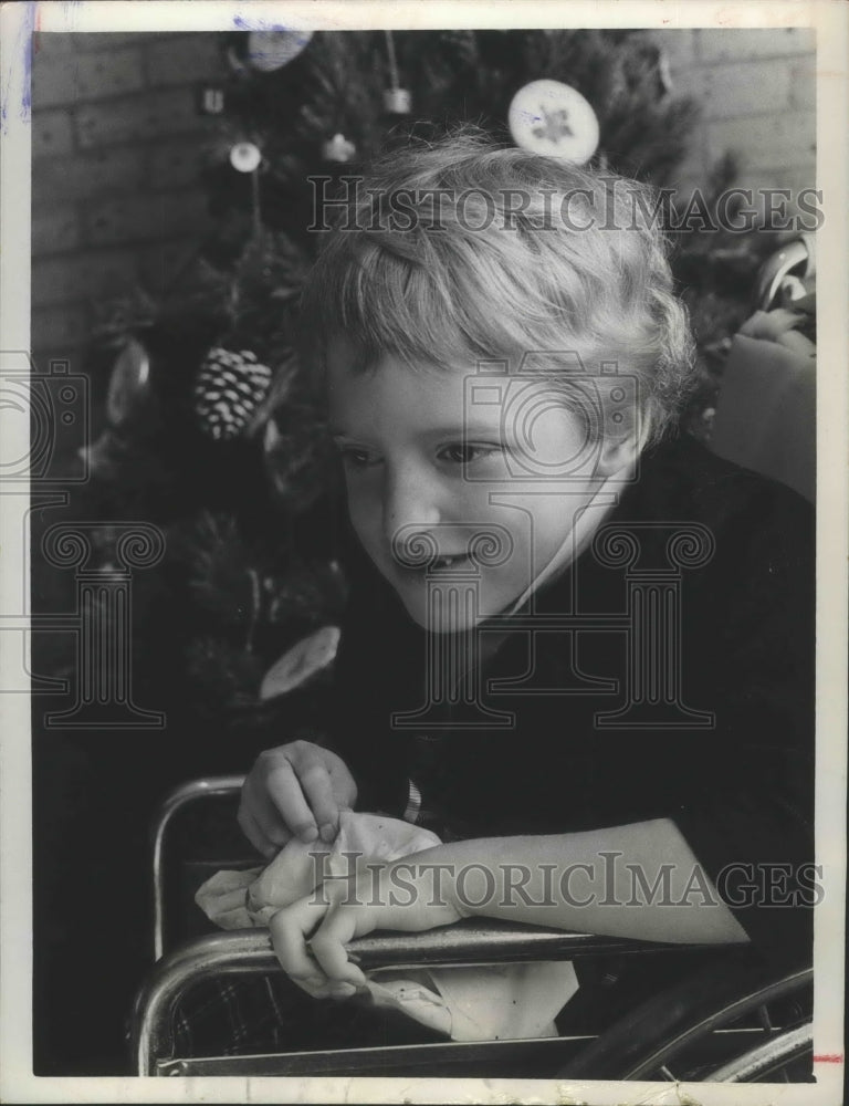 1965 Press Photo Susannah Dingwall of Lighthouse Center for Blind, Houston