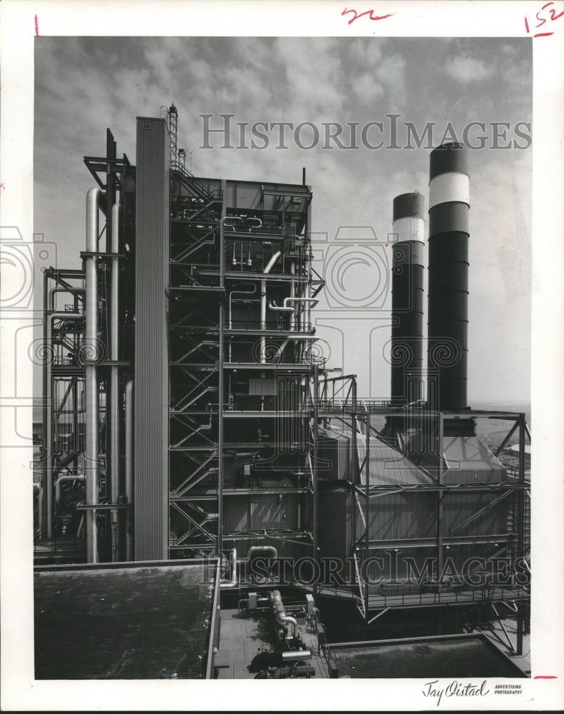 1967 Press Photo Generating units at Houston Lighting & Power Co. - Bacliff