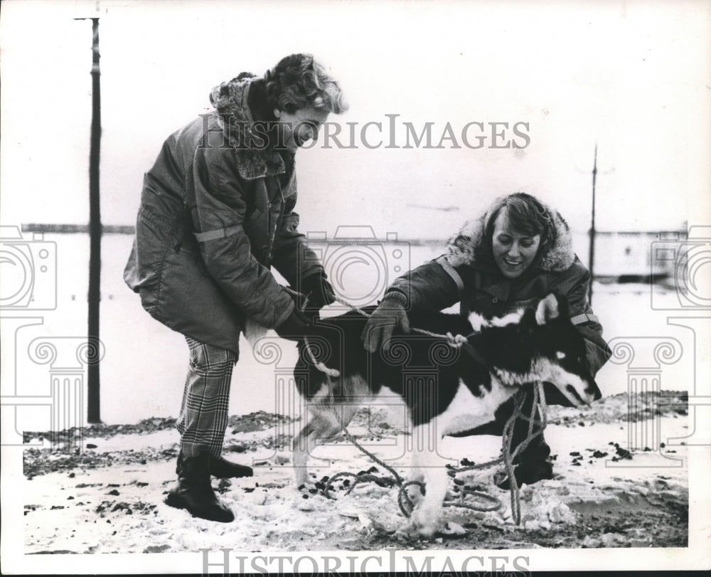 1969 Press Photo Aerospace Defense Command Thule Air Base, Greenland - hca03944