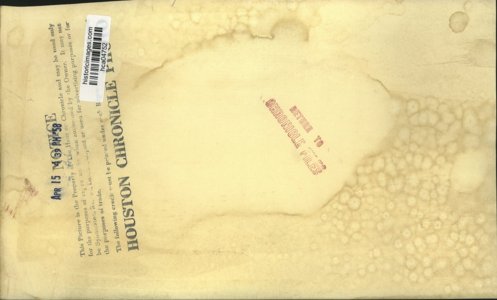 1958 Press Photo View of Dam - hca04752