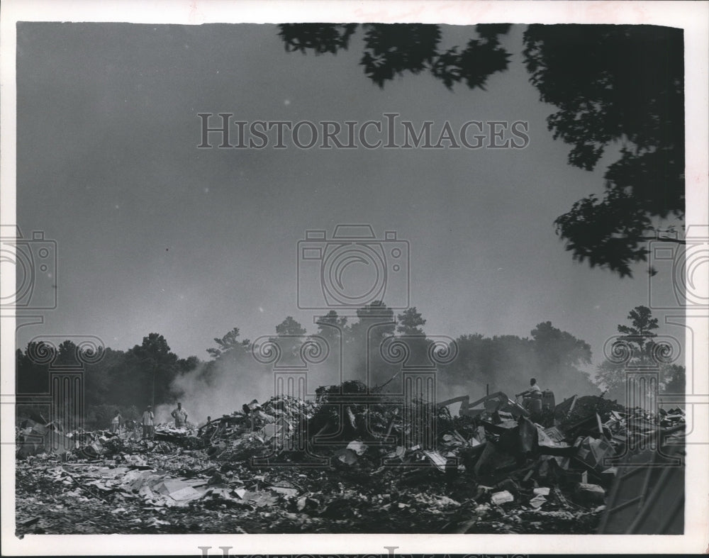1966 Press Photo View of the Acres Homes Subdivision, Houston - hca04799