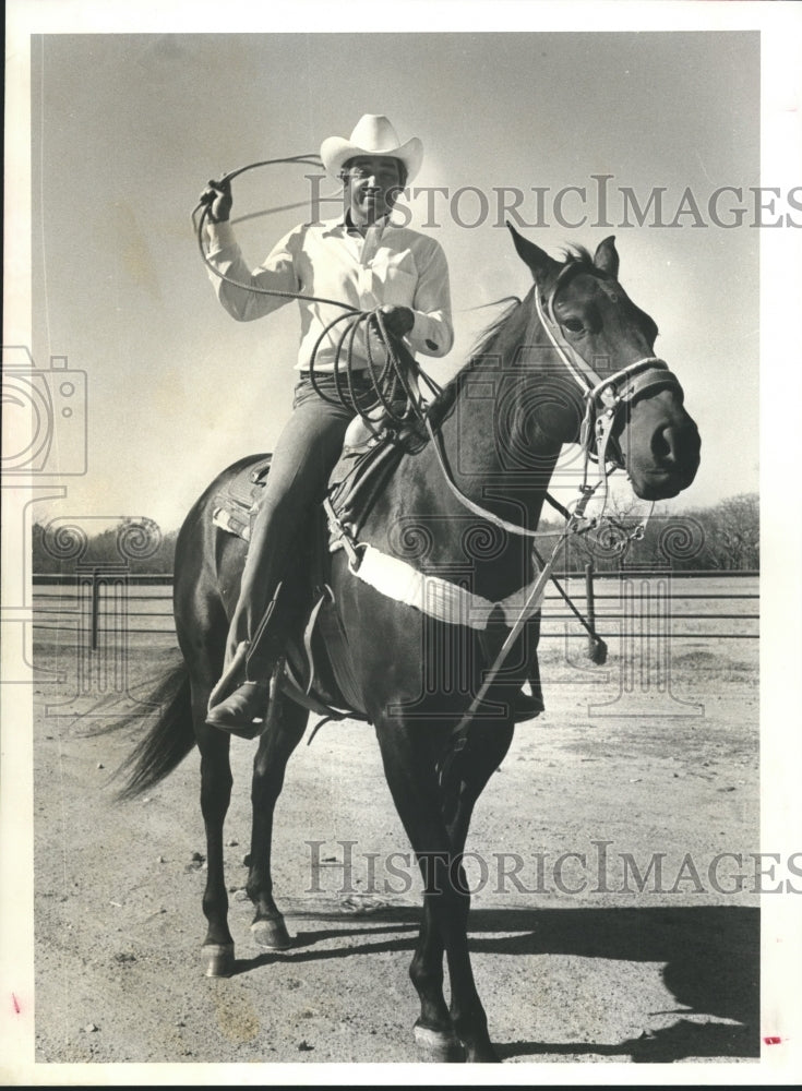 1979 Press Photo Jesse Gonzales Jr. winner of American Quarter Horse Association- Historic Images