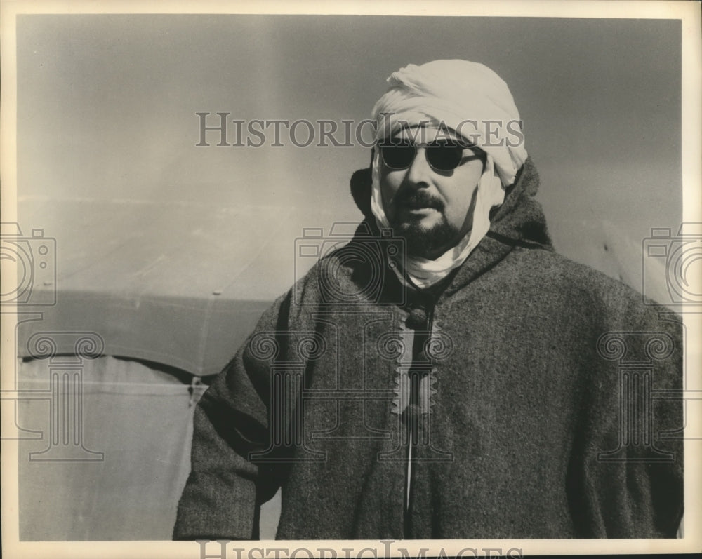 1962 Press Photo Moslem Algerian Refugee who fought with France - hca05974