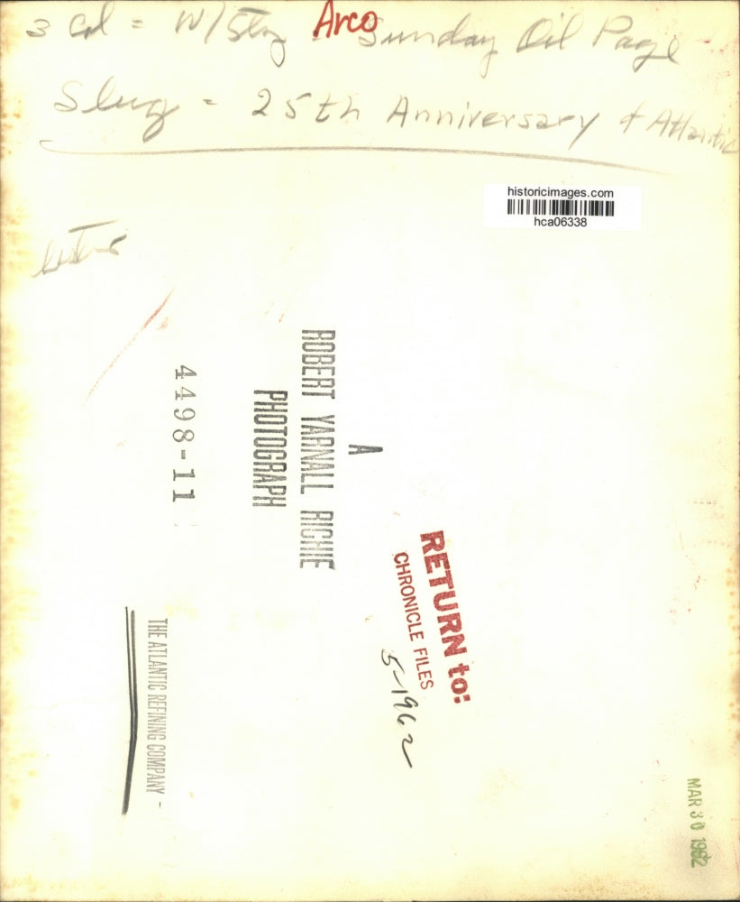 1962 Press Photo The Atlantic Refining Company - hca06338