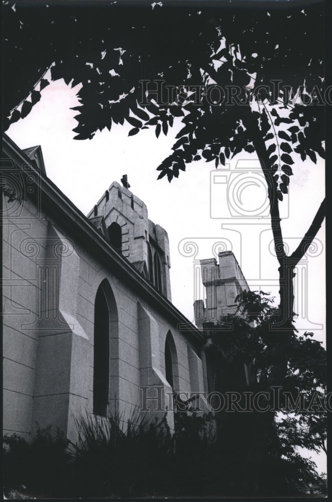 1963 Press Photo St. David&#39;s Episcopal protestant church in Austin, Texas