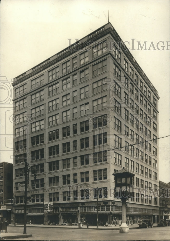 1955 Press Photo Bankers Mortgage Building - hca08458- Historic Images