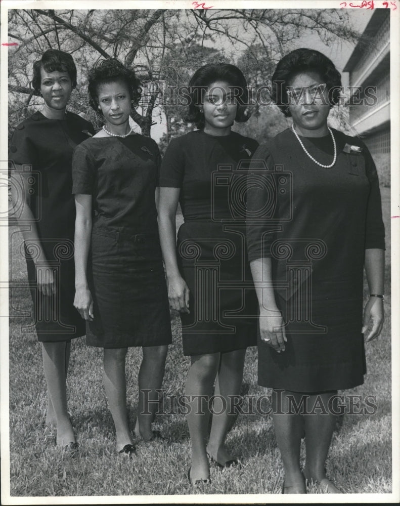 1969 Press Photo Ladies of the Texas Southern University, Houston - hca09682- Historic Images