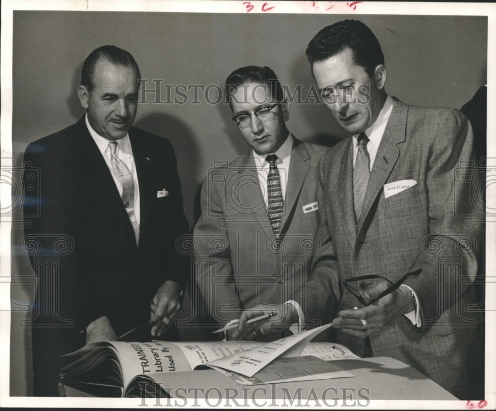 1959 Press Photo Brand Names Foundation Executives - hca10190