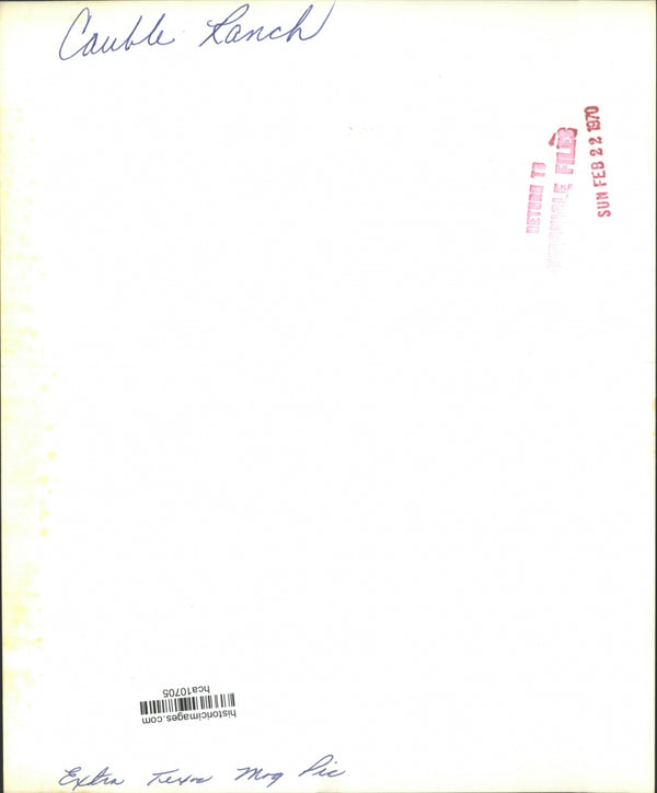 1970 Press Photo Crowd Gathers of Cauble Ranch Horse Show - hca10705 ...