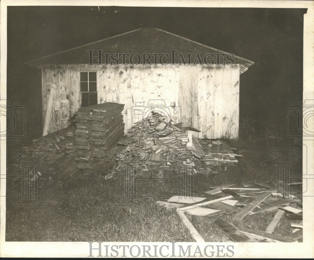 1955 Press Photo Lumber at Fort Bend, part of City Land Probe, Houston- Historic Images