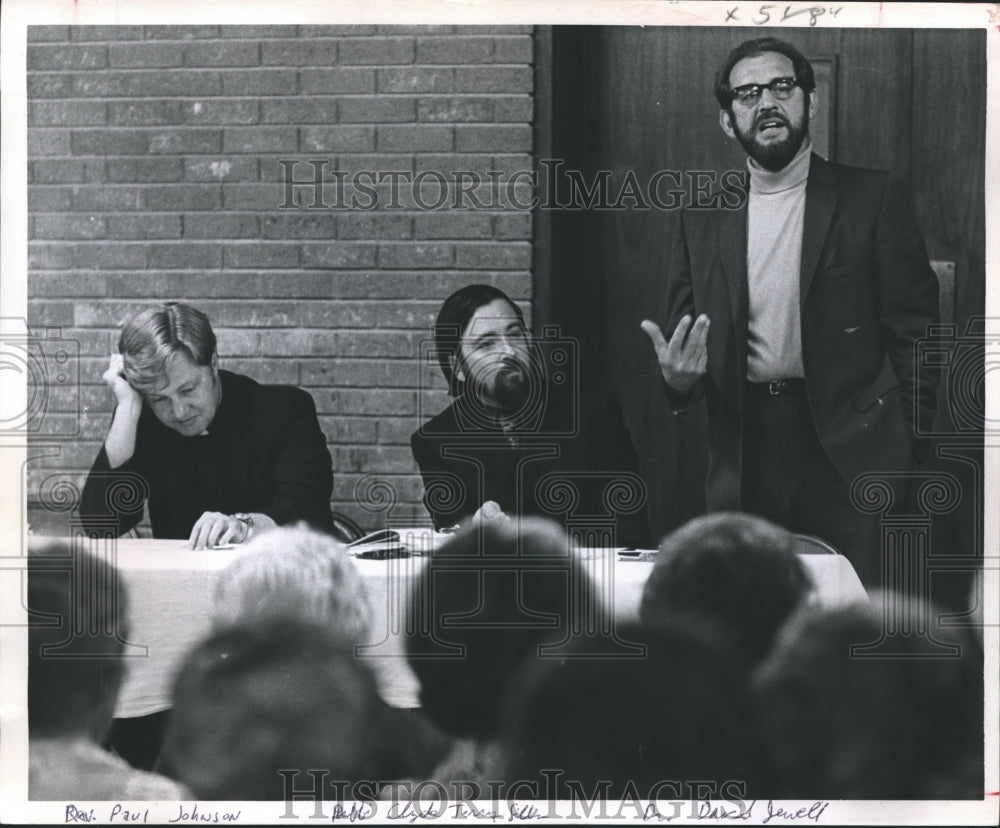 1970 Press Photo Officials at Congregation Beth Yeshurun - hca13154