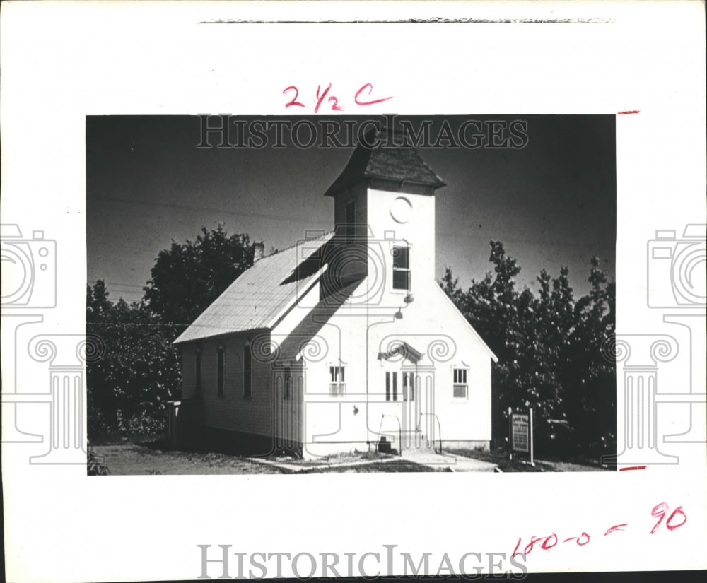 1973 Press Photo The little Brown Church, The American Mission - hca13185
