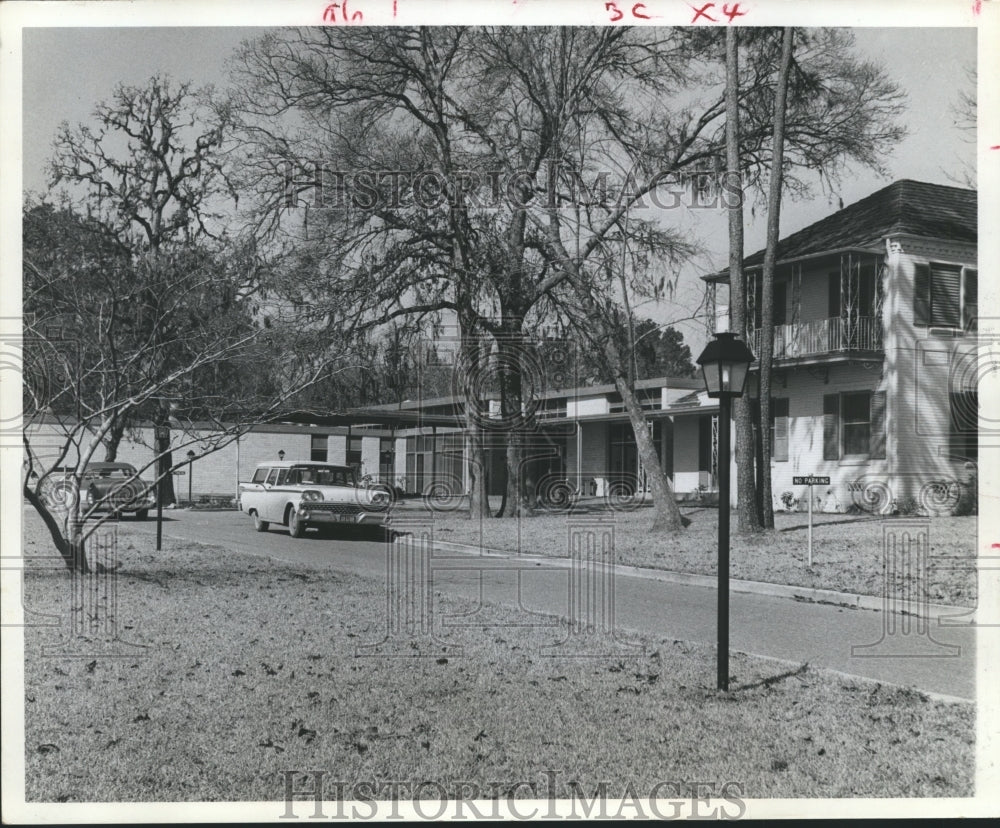 1963 Press Photo Christian Home for the Aged, Houston - hca13676- Historic Images